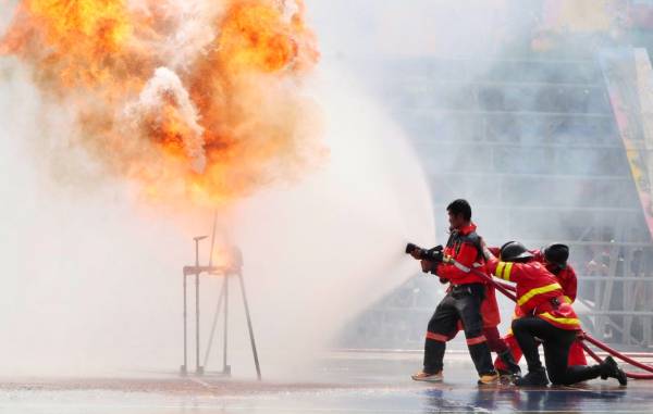 ฝึกอบรมแผนเผชิญเหตุ เสริมสร้างความปลอดภัยในสถานศึกษา