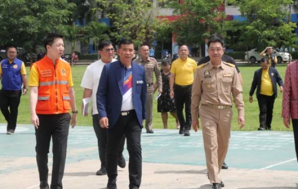รองผู้ว่าราชการ จ. ขอนแก่นลงพื้นที่ติดตามการเตรียมความพร้อมรับเสด็จทูลกระหม่อมหญิงฯ